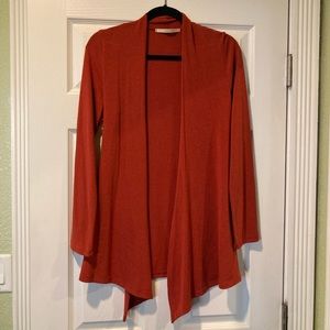 41 Hawthorne cardigan sweater. Gently worn. Hits above knees.